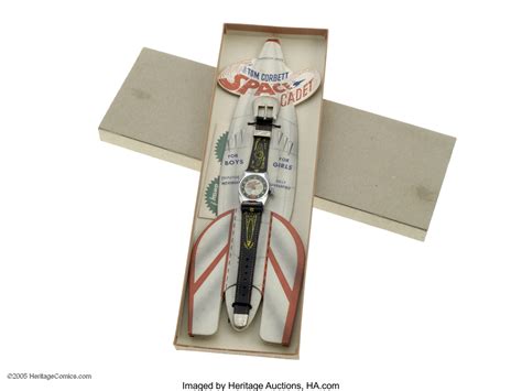 Tom Corbett Space Cadet Wrist Watch in Box (Ingraham, early .